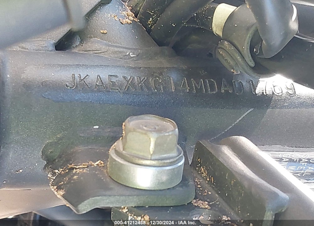 2021 KAWASAKI EX400 VIN: JKAEXKG14MDAD1769