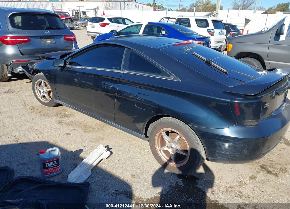 2000 TOYOTA CELICA GT VIN: JTDDR32T4Y0034602