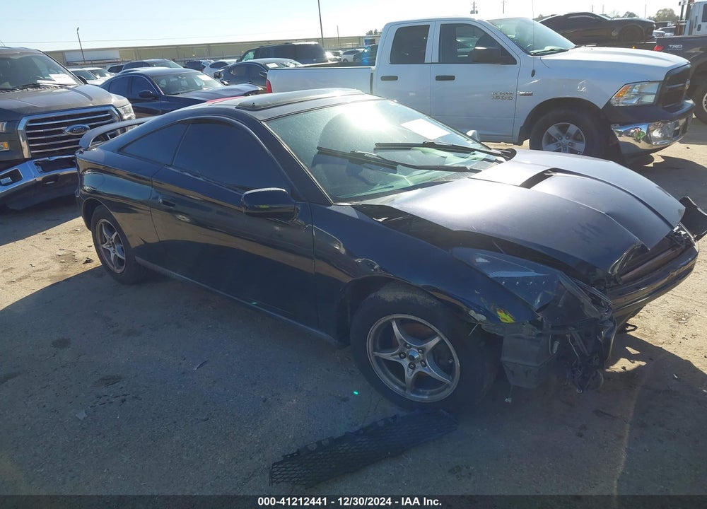 2000 TOYOTA CELICA GT VIN: JTDDR32T4Y0034602
