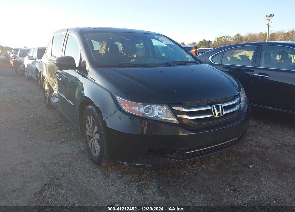 2016 HONDA ODYSSEY EX-L VIN: 5FNRL5H68GB158361