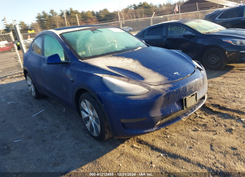 2020 TESLA MODEL Y LONG RANGE DUAL MOTOR ALL-WHEEL DRIVE VIN: 5YJYGDEE5LF044320