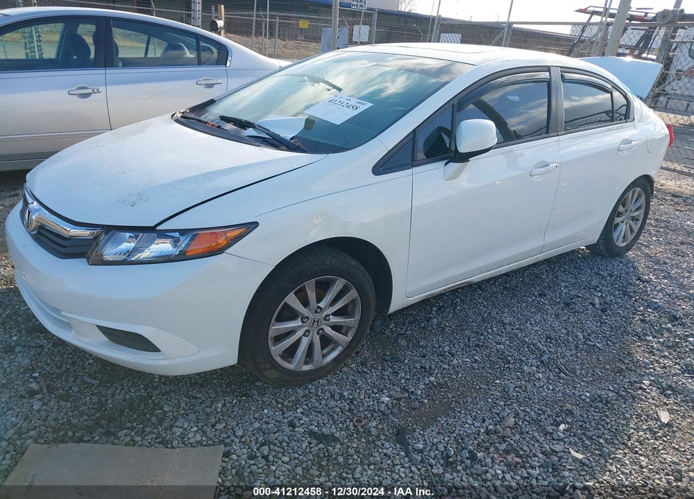 2012 HONDA CIVIC EX VIN: 2HGFB2F82CH308821