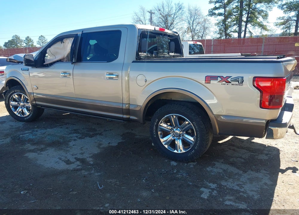 2018 FORD F150 SUPERCREW VIN: 1FTEW1EG8JFB27481