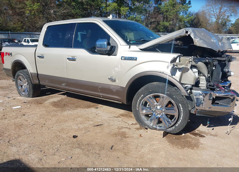 2018 FORD F150 SUPERCREW VIN: 1FTEW1EG8JFB27481