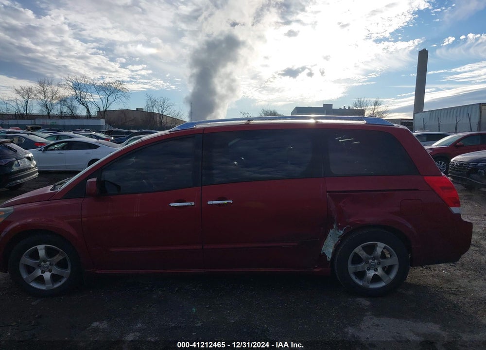 2007 NISSAN QUEST 3.5 SE VIN: 5N1BV28U67N113781