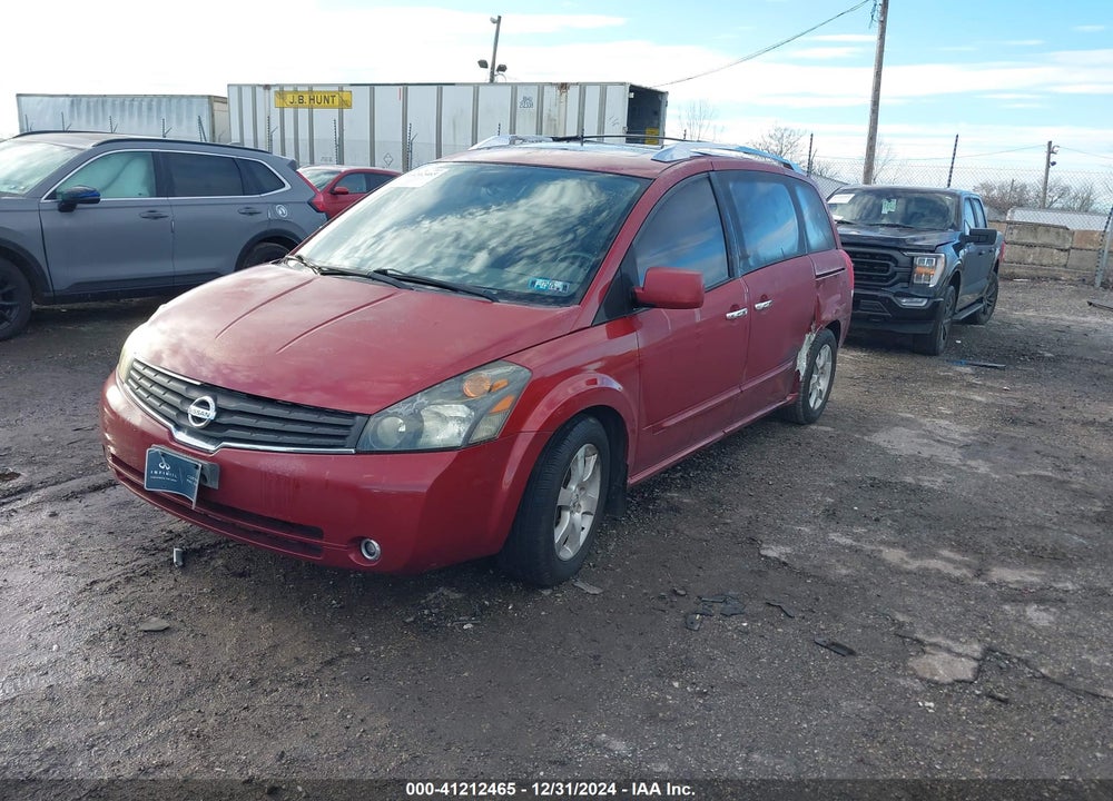 2007 NISSAN QUEST 3.5 SE VIN: 5N1BV28U67N113781
