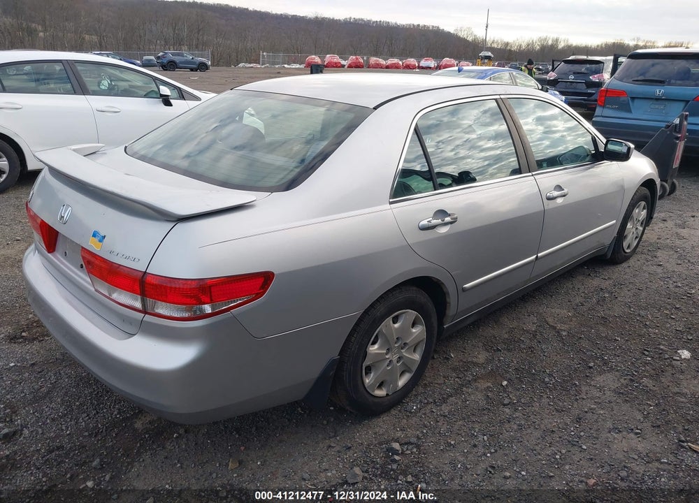 2003 HONDA ACCORD 2.4 LX VIN: 1HGCM56363A041944