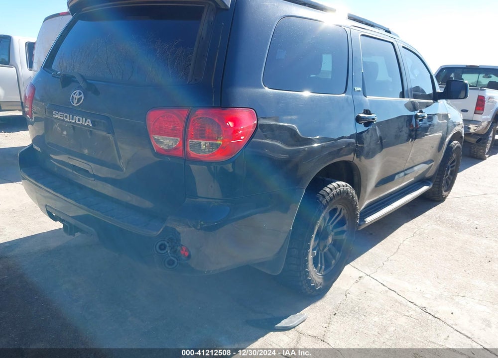 2008 TOYOTA SEQUOIA SR5 4.7L V8 VIN: 5TDBT64A38S000055