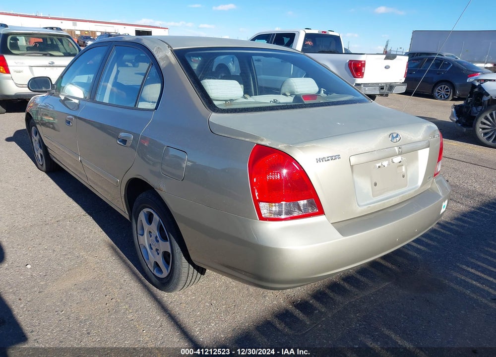 2003 HYUNDAI ELANTRA GLS/GT VIN: KMHDN45D73U555171