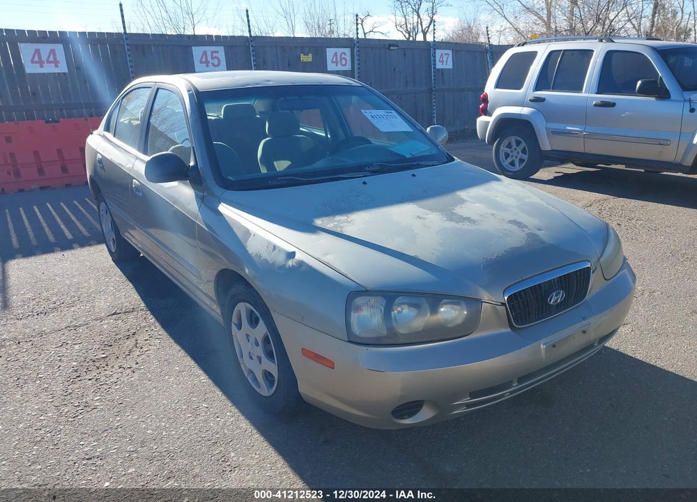 2003 HYUNDAI ELANTRA GLS/GT VIN: KMHDN45D73U555171