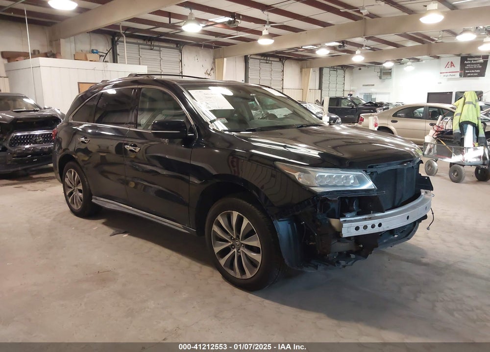2014 ACURA MDX TECHNOLOGY PACKAGE VIN: 5FRYD4H43EB036522