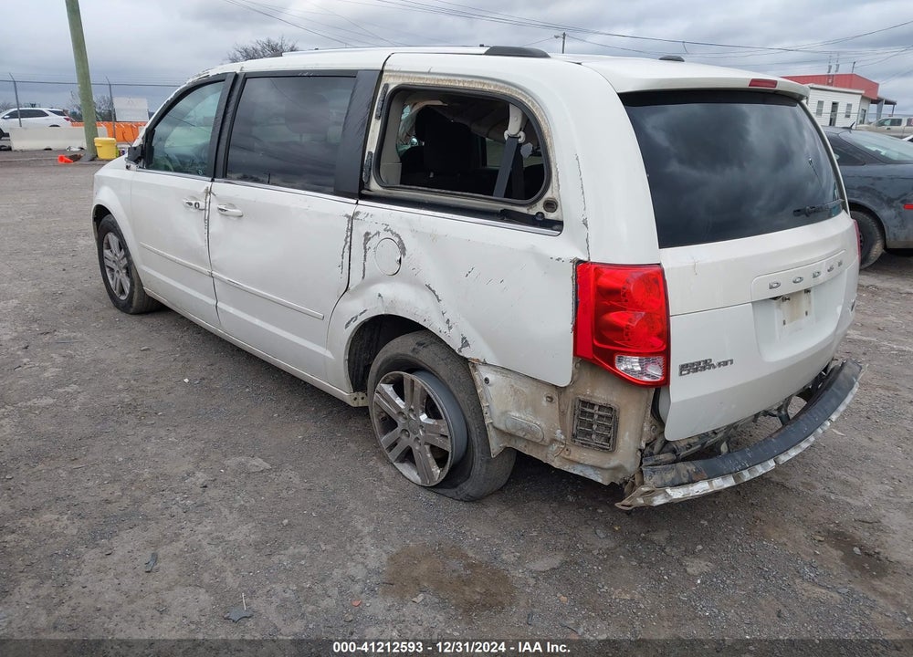 2011 DODGE GRAND CARAVAN CREW VIN: 2D4RN5DGXBR792375