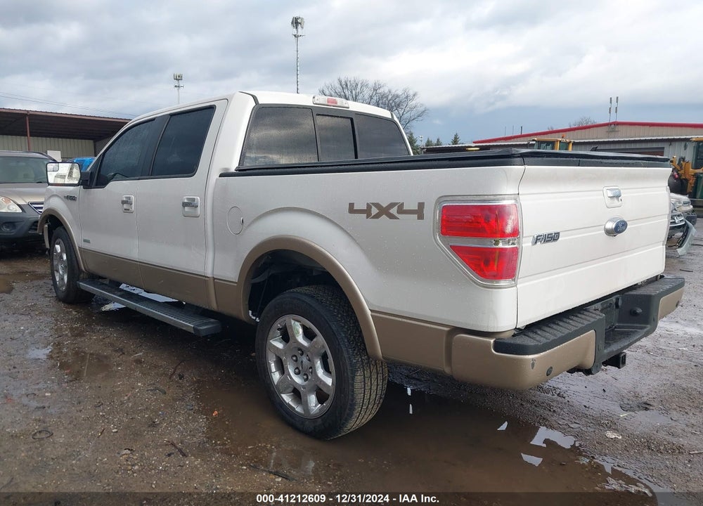 2013 FORD F-150 LARIAT VIN: 1FTFW1ET7DFD39505