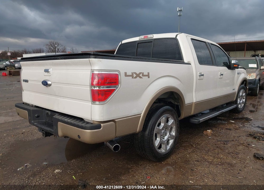 2013 FORD F-150 LARIAT VIN: 1FTFW1ET7DFD39505