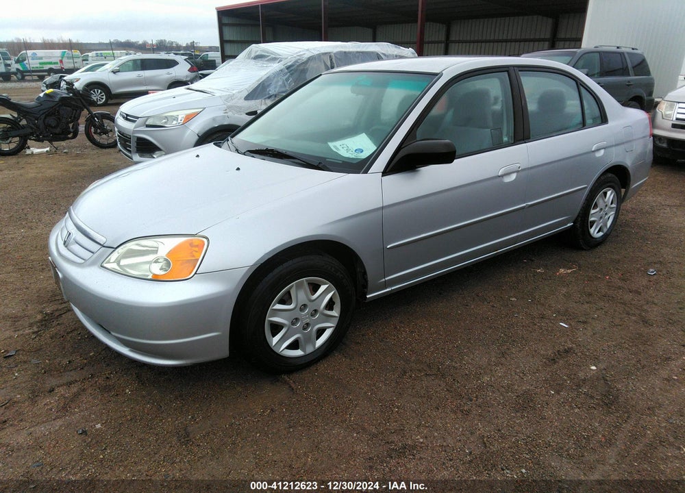2003 HONDA CIVIC LX VIN: 2HGES165X3H532608