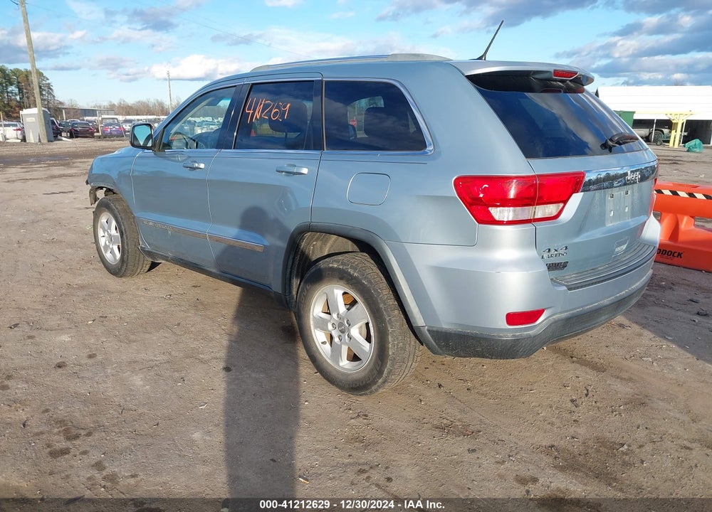 2012 JEEP GRAND CHEROKEE LAREDO VIN: 1C4RJFAG2CC345942