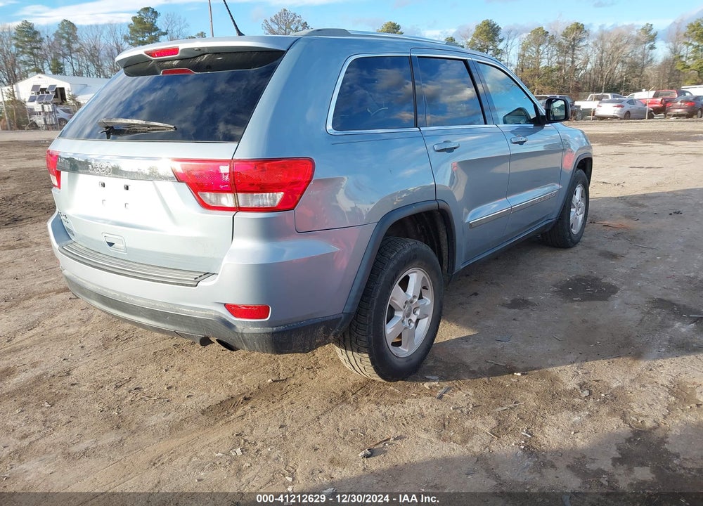 2012 JEEP GRAND CHEROKEE LAREDO VIN: 1C4RJFAG2CC345942