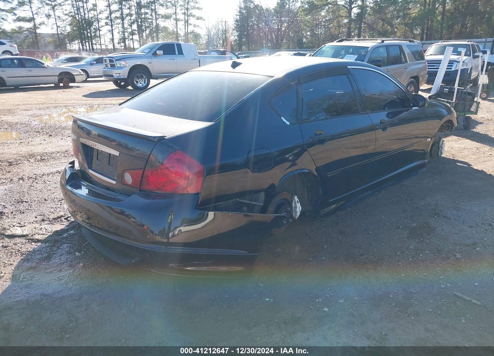 2006 INFINITI M45 SPORT VIN: JNKBY01E36M203458