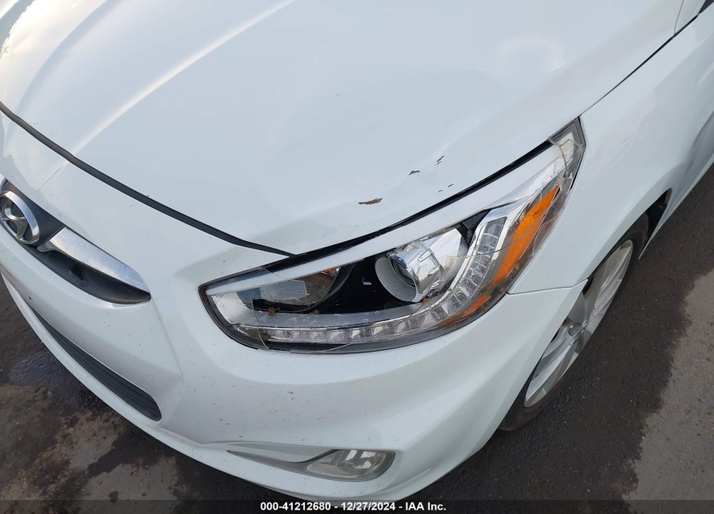 2014 HYUNDAI ACCENT GLS VIN: KMHCU4AE8EU747926