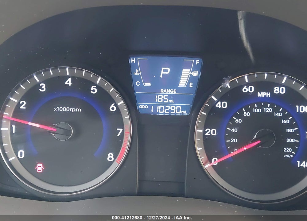 2014 HYUNDAI ACCENT GLS VIN: KMHCU4AE8EU747926