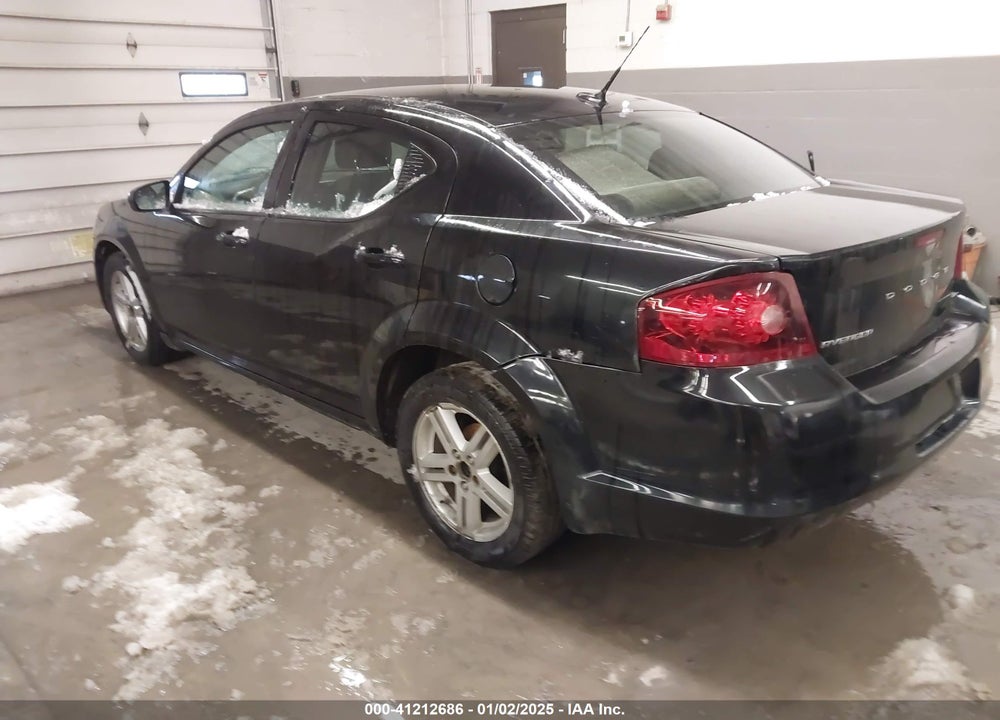 2011 DODGE AVENGER MAINSTREET VIN: 1B3BD1FB2BN513673