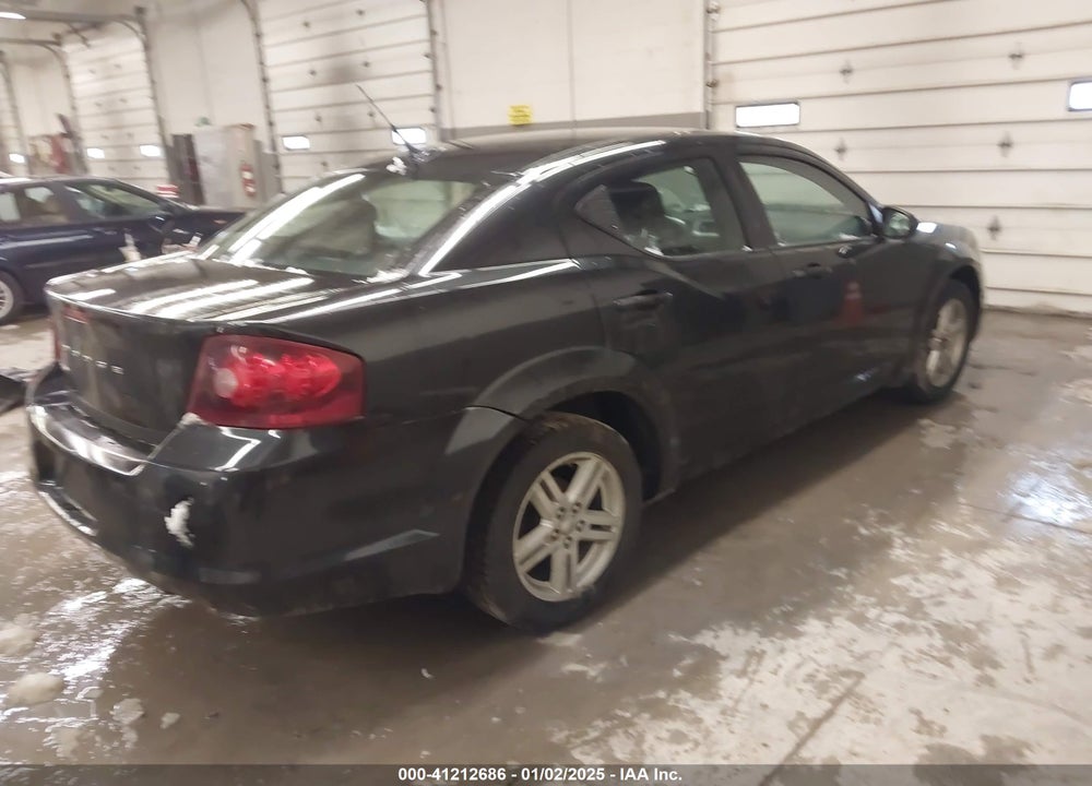 2011 DODGE AVENGER MAINSTREET VIN: 1B3BD1FB2BN513673