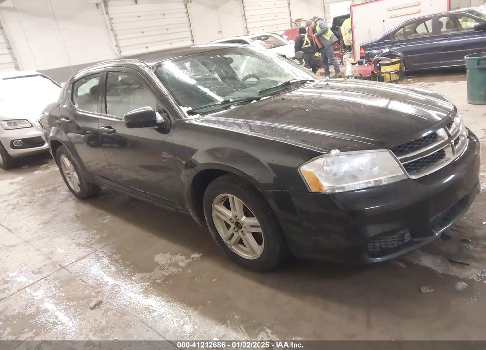 2011 DODGE AVENGER MAINSTREET VIN: 1B3BD1FB2BN513673