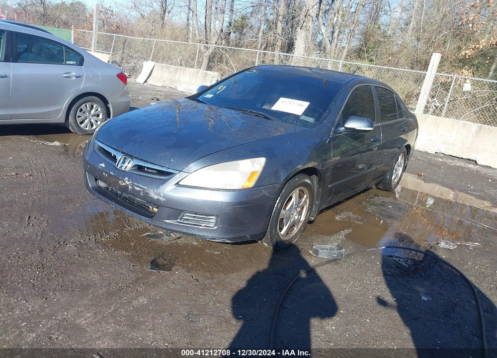 2007 HONDA ACCORD HYBRID VIN: JHMCN36417C002583