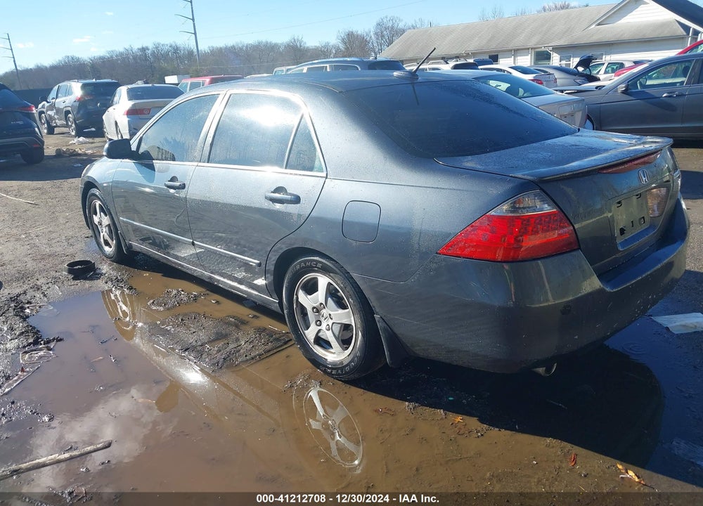 2007 HONDA ACCORD HYBRID VIN: JHMCN36417C002583