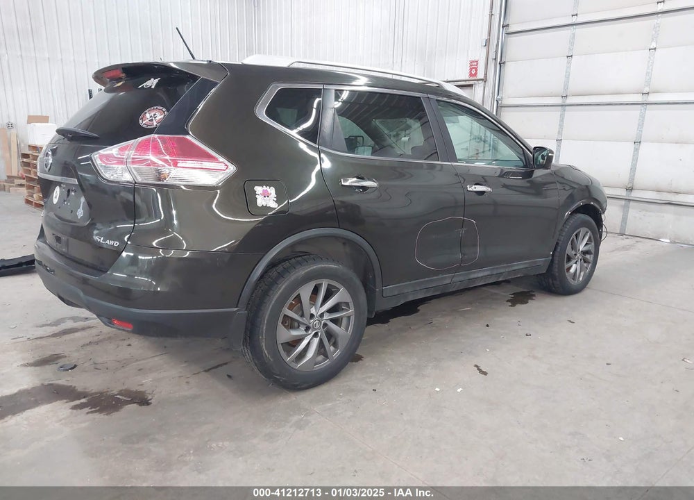 2016 NISSAN ROGUE SL VIN: 5N1AT2MV9GC758310
