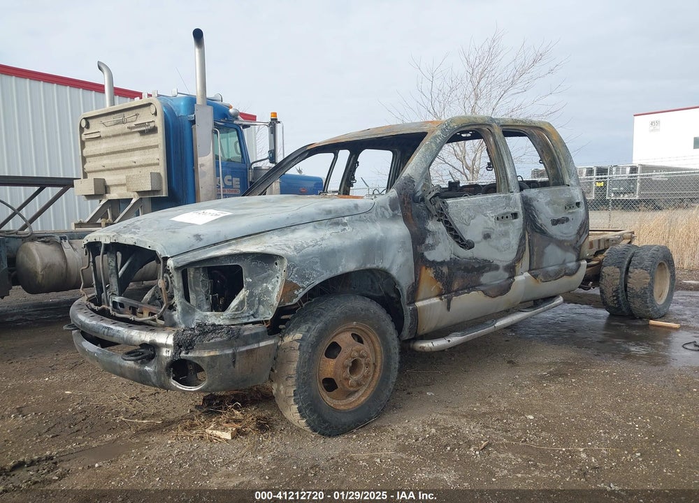 2007 DODGE RAM 3500 HD CHASSIS ST/SLT/LARAMIE VIN: 3D6WH48A27G838814