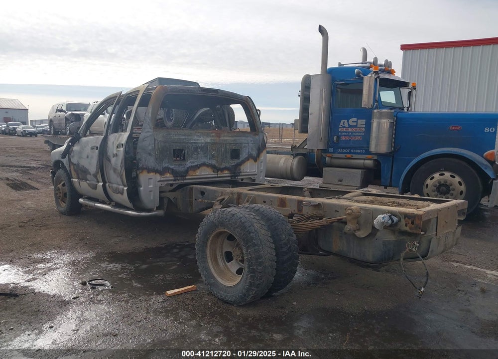 2007 DODGE RAM 3500 HD CHASSIS ST/SLT/LARAMIE VIN: 3D6WH48A27G838814
