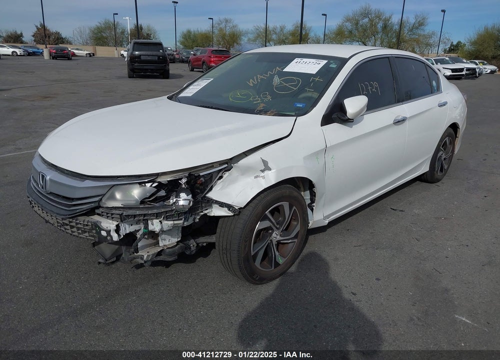 2017 HONDA ACCORD LX VIN: 1HGCR2F38HA165902