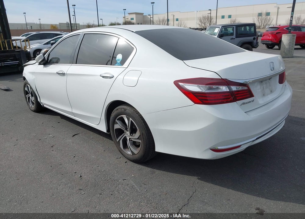 2017 HONDA ACCORD LX VIN: 1HGCR2F38HA165902