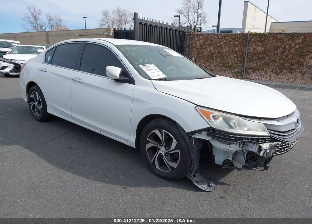 2017 HONDA ACCORD LX VIN: 1HGCR2F38HA165902