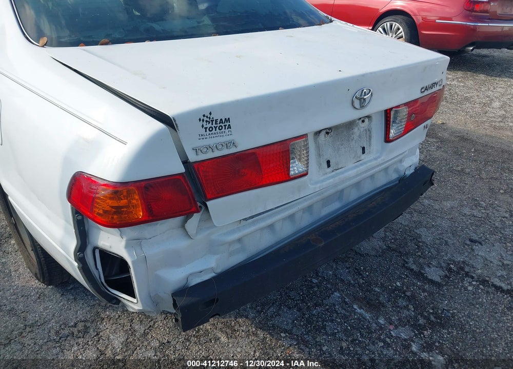 2001 TOYOTA CAMRY VIN: 1T2BF22K010339272
