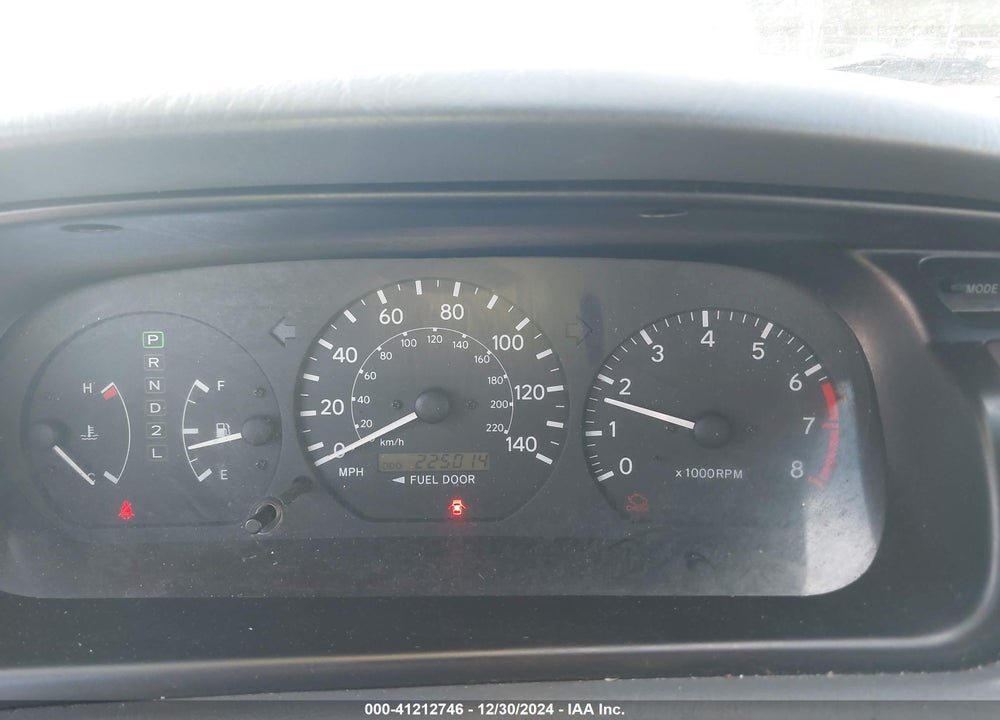 2001 TOYOTA CAMRY VIN: 1T2BF22K010339272