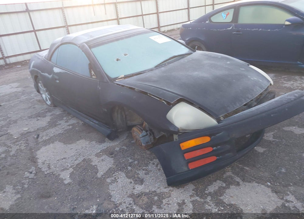 2002 MITSUBISHI ECLIPSE SPYDER GT VIN: 4A3AE85H02E089087