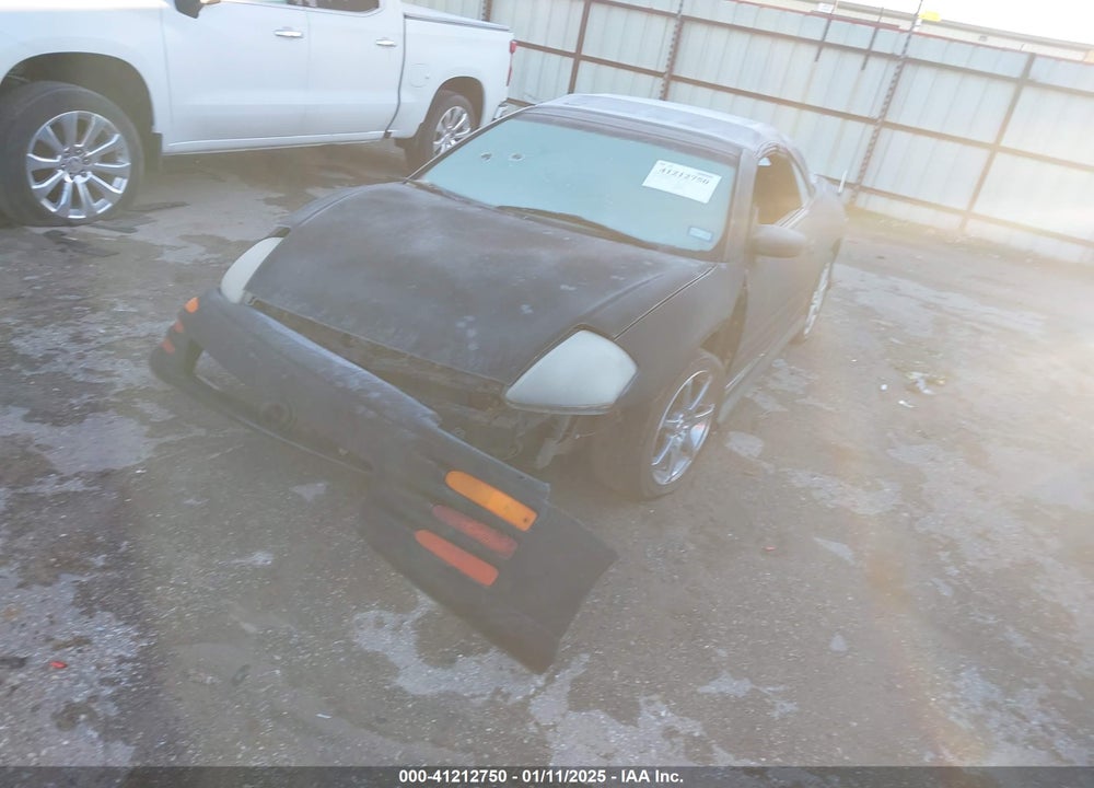 2002 MITSUBISHI ECLIPSE SPYDER GT VIN: 4A3AE85H02E089087