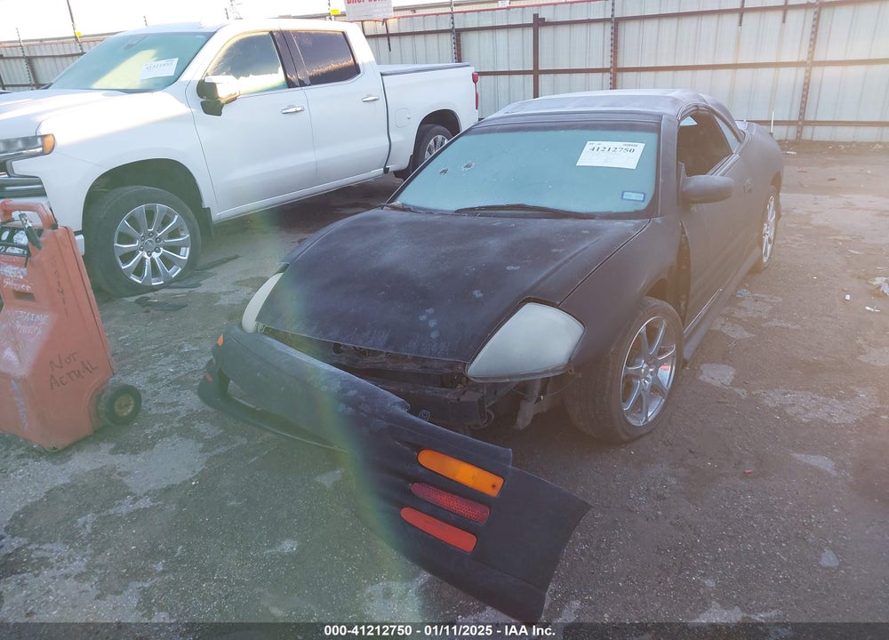 2002 MITSUBISHI ECLIPSE SPYDER GT VIN: 4A3AE85H02E089087
