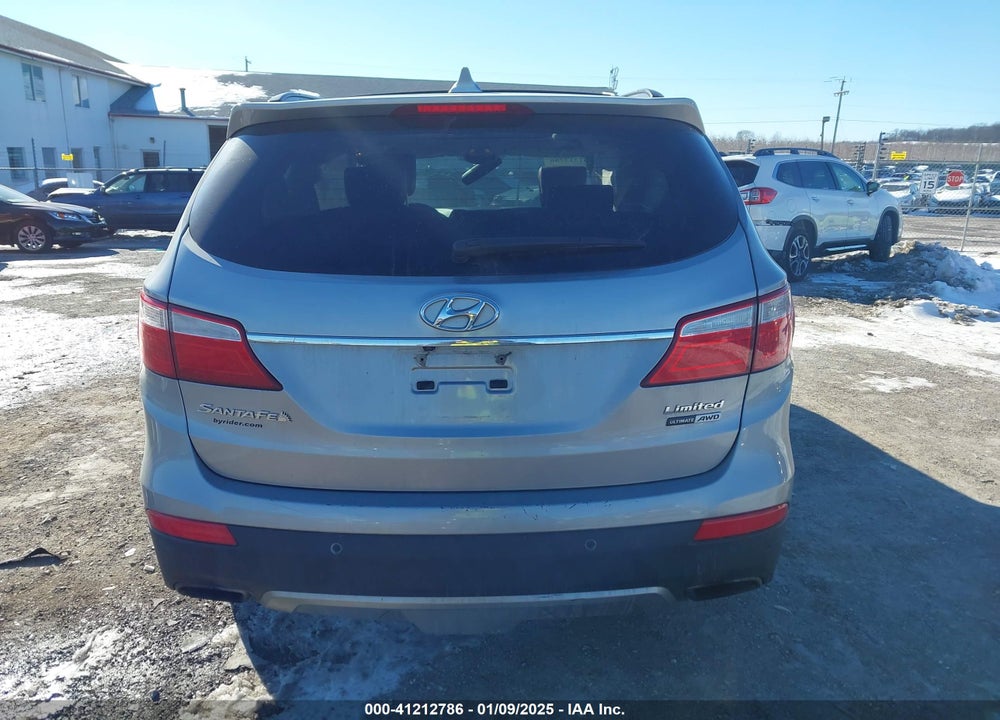 2016 HYUNDAI SANTA FE LIMITED VIN: KM8SRDHF5GU133351