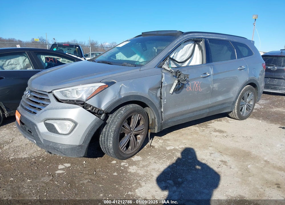 2016 HYUNDAI SANTA FE LIMITED VIN: KM8SRDHF5GU133351