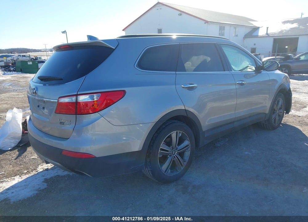 2016 HYUNDAI SANTA FE LIMITED VIN: KM8SRDHF5GU133351