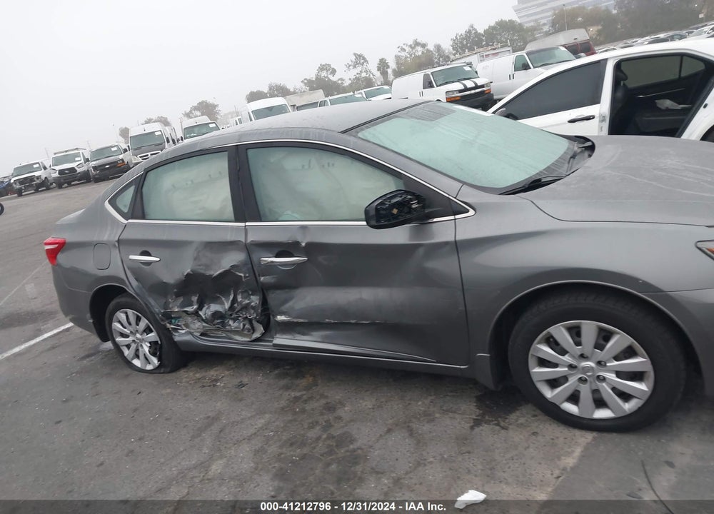 2017 NISSAN SENTRA SV VIN: 3N1AB7AP3HL656679