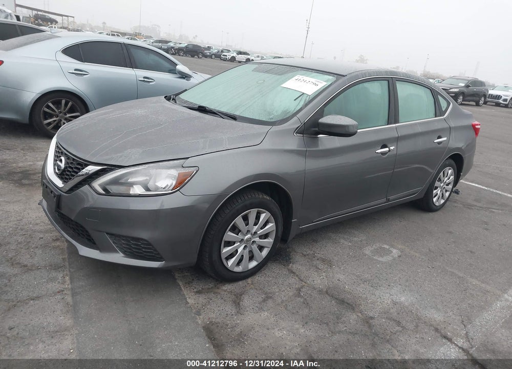 2017 NISSAN SENTRA SV VIN: 3N1AB7AP3HL656679