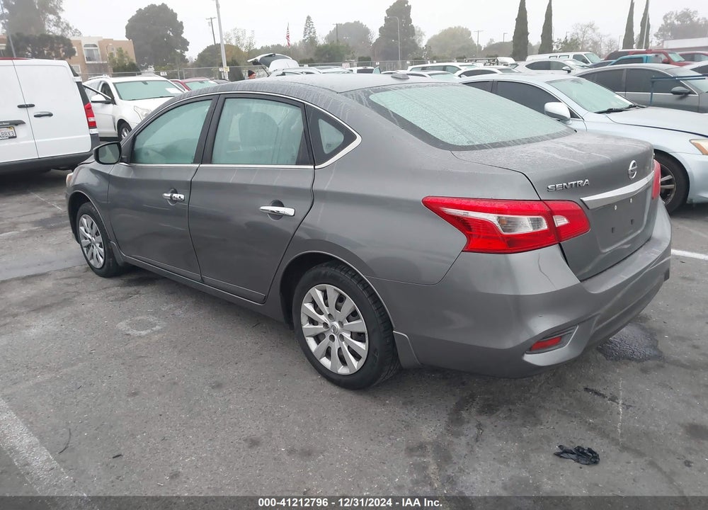 2017 NISSAN SENTRA SV VIN: 3N1AB7AP3HL656679