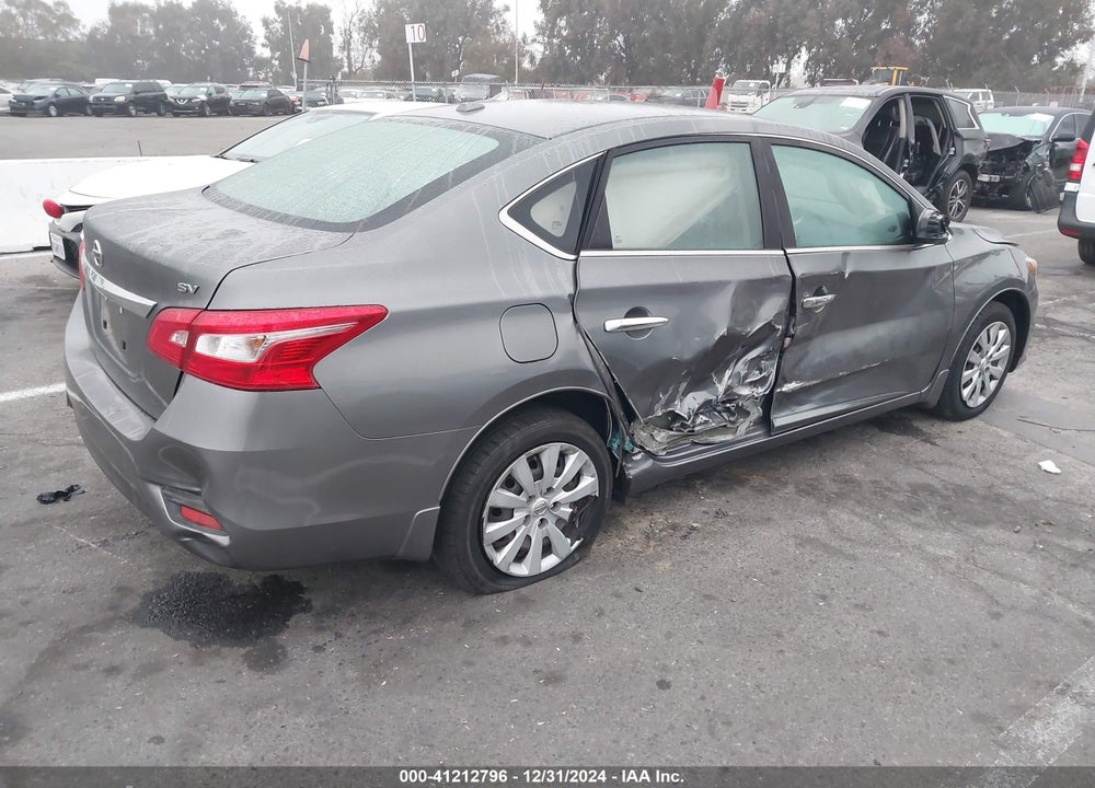2017 NISSAN SENTRA SV VIN: 3N1AB7AP3HL656679