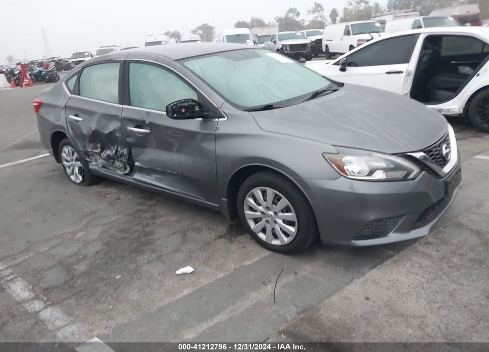 2017 NISSAN SENTRA SV VIN: 3N1AB7AP3HL656679