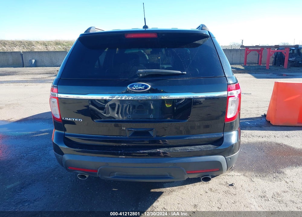 2012 FORD EXPLORER LIMITED VIN: 1FMHK7F88CGA52843