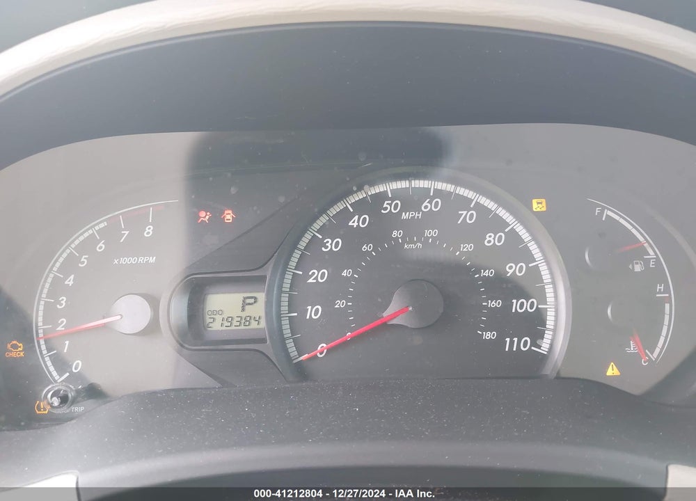 2011 TOYOTA SIENNA LE V6 VIN: 5TDKK3DC0BS052737